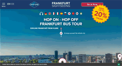 Desktop Screenshot of citysightseeing-frankfurt.com